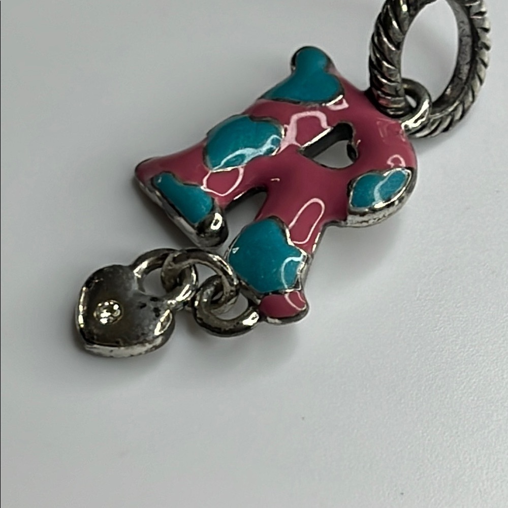 BRIGHTON Enamel Alphabet Charms 'R' - Picture 2 of 6